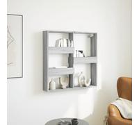 BOWEKAM Home & Garden-Mobile da parete grigio Sonoma 80x15x80 cm in legno ingegnerizzato a scelta