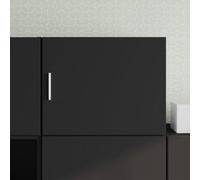 BOWEKAM Home & Garden-Mobile da parete nero 50x42,5x40 cm in legno ingegnerizzato - Scelta