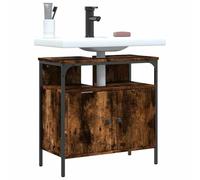 BOWEKAM Home & Garden-Mobile Lavandino Bagno Rovere Fumé 60x30x60 cm Legno Ingegnerizzato - Scelta