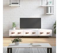 BOWEKAM Home & Garden-Mobile TV Bianco 150x36x30 cm Legno Ingegnerizzato - Scelta