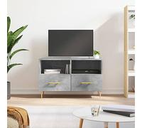 BOWEKAM Home & Garden-Mobile TV Grigio Cemento 80x36x50 cm Legno Ingegnerizzato - Scelta