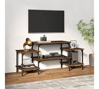 BOWEKAM Home & Garden-Mobile TV Rovere Marrone 117x35x52 cm Legno Ingegnerizzato - Scelta
