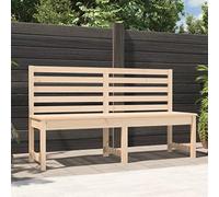 BOWEKAM Home & Garden - Panchina da giardino in legno massello di pino, 157,5 cm