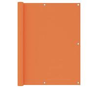 BOWEKAM Home & Garden - Paravento da balcone in tessuto Oxford, 120 x 600 cm, colore: arancione