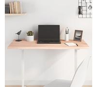 BOWEKAM Home & Garden - Piano da tavolo, 100 x 60 x 2 cm, in legno massello non trattato, rovere