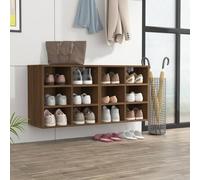 BOWEKAM Home & Garden-Scarpiera 2 pz Rovere Marrone 52,5x30x50 cm - Scelta