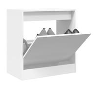BOWEKAM Home & Garden-Scarpiera Bianco 60x34x63,5 cm Legno Ingegnerizzato - Scelta