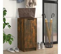 BOWEKAM Home & Garden-Scarpiera Rovere Fumé 30x35x70 cm Legno Ingegnerizzato - Scelta