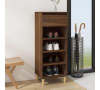 BOWEKAM Home & Garden-Scarpiera Rovere Marrone 40x36x105 cm Legno Ingegnerizzato - Scelta