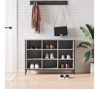 BOWEKAM Home & Garden-Scarpiera Sonoma Grigio 100x35x70 cm Legno Ingegnerizzato - Scelta