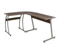 BOWEKAM Home & Garden-Scrivania ad angolo marrone in legno ingegnerizzato - Scelta