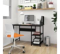 BOWEKAM Home & Garden-Scrivania per Computer Nero 105x55x72 cm MDF e Metallo-Scelta