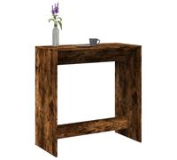 BOWEKAM Home & Garden - Tavolo da bar in rovere fumé, 102 x 50 x 103,5 cm, in legno ingegnerizzato