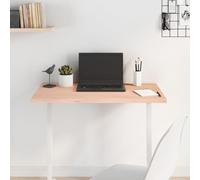 BOWEKAM Home & Garden-Tavolo Piano 80x60x2 cm Legno Massello Non Trattato Rovere - Scelta