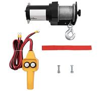 BOWEKAM Home & Garden-Verricello elettrico da 12 V, 907 kg, telecomando a filo