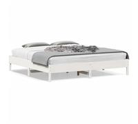 BOWEKAM Letti e accessori - Letti e reti letto - Struttura letto senza materasso bianco 180 x 200 cm Super King in legno massello di pino