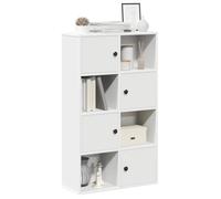 BOWEKAM Libreria Bianco 60x24x101,5 cm Legno Ingegnerizzato