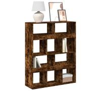 BOWEKAM Libreria-Librerie & Scaffali da Piano-Libreria Rovere Fumé 100x33x125,5 cm Legno Ingegnerizzato