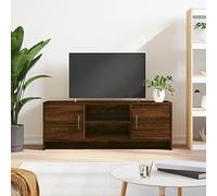 BOWEKAM Mobiletto TV in rovere marrone 102 x 30 x 37,5 cm in legno ingegnerizzato