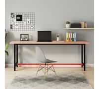 BOWEKAM Mobili,Accessori da tavolo,Piani del tavolo,Piano Scrivania 200x55x2.5 cm Legno massello di faggio