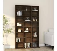 BOWEKAM Mobili,Armadi e stoccaggio,Armadi e rack di archiviazione multimediali,Armadio CD Rovere marrone 102x23x177,5 cm Legno ingegnerizzato