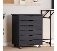 BOWEKAM Mobili,Armadi e stoccaggio,Armadietti e armadietti,Armadietto con cassetti MOSS grigio legno massello pino