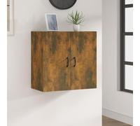 BOWEKAM Mobili,Armadi e stoccaggio,Armadietti e armadietti,Armadio a parete Rovere fumé 60x31x60 cm Legno ingegnerizzato