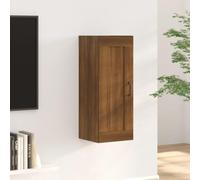 BOWEKAM Mobili,Armadi e stoccaggio,Armadietti e armadietti,Armadio sospeso Rovere marrone 35x34x90 cm Legno ingegnerizzato