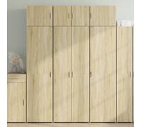 BOWEKAM Mobili,Armadi e stoccaggio,Buffet & Credenze,Armadietto di stoccaggio Rovere Sonoma 70x42.5x225 cm Legno ingegnerizzato