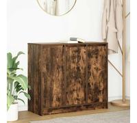 BOWEKAM Mobili,Armadi e stoccaggio,Buffet & Credenze,Credenza Rovere Affumicato 85x34x76 cm Legno Ingegnerizzato