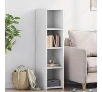 BOWEKAM Mobili,Armadi e stoccaggio,Buffet & Credenze,Highboard Bianco 30x41x124 cm Legno Ingegnerizzato