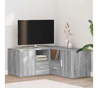 BOWEKAM Mobili,Armadi e stoccaggio,Mobile angolare Grigio Sonoma 160x40x45 cm Legno Ingegnerizzato