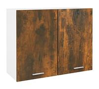 BOWEKAM Mobili,Armadi e stoccaggio,Mobili da cucina,Armadio pensile Rovere affumicato 80x31x60 cm Legno ingegnerizzato