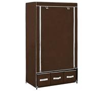 BOWEKAM Mobili,Armadi & Stoccaggio,Armadi & Armadi,Armadio Marrone 87x49x159 cm Tessuto