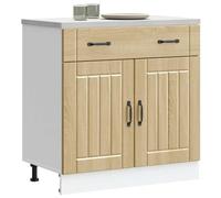 BOWEKAM Mobili,Armadi & Stoccaggio,Armadi da cucina,Base Cabinet Lucca Sonoma Oak Engineered Wood