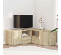 BOWEKAM Mobili,Armadi & Stoccaggio,Mobile ad angolo Rovere Sonoma 200x40x45 cm Legno Ingegnerizzato