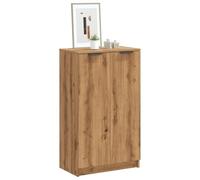BOWEKAM Mobili,Armadi & Stoccaggio,Scarpiera Rovere Artigianale 59x35x100,5 cm Legno Ingegnerizzato