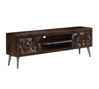 BOWEKAM Mobili,Centri di intrattenimento e supporti TV,Mobile TV in legno massello di recupero 140x30x45 cm