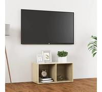 BOWEKAM Mobili,Centri di intrattenimento e supporti TV,Mobile TV Rovere Sonoma 72x35x36,5 cm Legno Ingegnerizzato