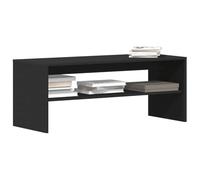 BOWEKAM Mobili,Centri Intrattenimento & Porta Tv,Mobile TV Nero 100x40x40 cm Legno Ingegnerizzato