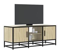 BOWEKAM Mobili,Centri Intrattenimento & Porta Tv,Mobile TV Rovere Sonoma 100x35x41 cm Legno e Metallo Ingegnerizzato