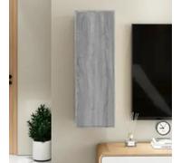 BOWEKAM Mobili,Centri Intrattenimento & Supporti Tv,Mobile TV Grigio Sonoma 30.5x30x90 cm Legno Ingegnerizzato