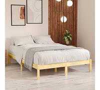 BOWEKAM Mobili,Letti & Accessori,Letti e telai del letto,Telaio del letto senza materasso in legno massello Super King Size