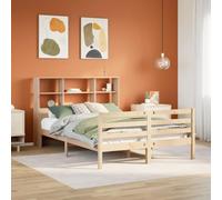 BOWEKAM Mobili,Letti & Accessori,Letti & Telai,Letti Letto senza Materasso 135x190 cm Doppio Legno massello di pino