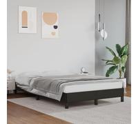 BOWEKAM Mobili,Letti & Accessori,Letti & Telai,Struttura letto senza materasso Nero 120x190 cm Piccolo Doppio Ecopelle