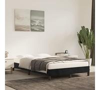 BOWEKAM Mobili,Letti & Accessori,Letti & Telai,Struttura letto senza materasso Nero 120x190 cm Piccolo Doppio Velluto