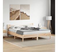 BOWEKAM Mobili,Letti & Accessori,Letti & Telai,Telaio del letto senza materasso 180x200 cm Super King Legno massello di pino