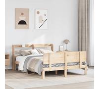 BOWEKAM Mobili,Letti & Accessori,Letti & Telai,Telaio letto con testiera senza materasso 120x190 cm Piccolo Matrimoniale