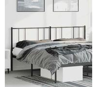 BOWEKAM Mobili,Letti & Accessori,Testiere e pediere,Testiera in metallo nero 180 cm