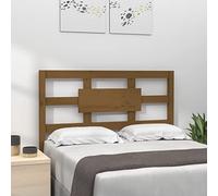 BOWEKAM Mobili,Letti & Accessori,Testiere e pediere,Testiera Letto Marrone Miele 95.5x4x100 cm Legno massello di pino